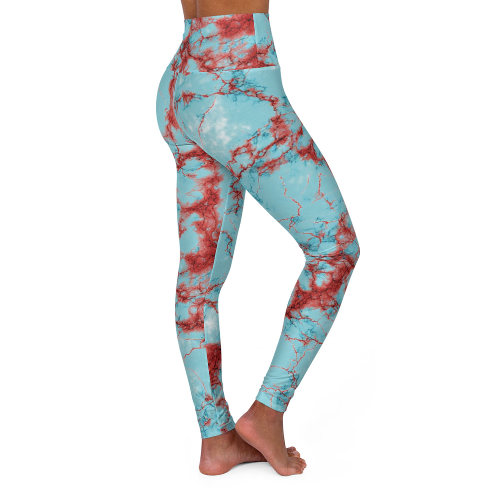 High Waisted Yoga Leggings (AOP)