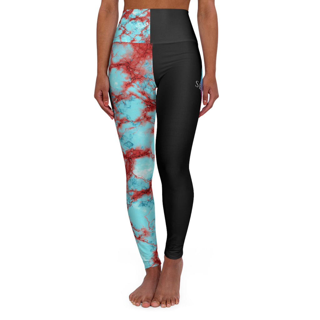 High Waisted Yoga Leggings, Stylish Activewear, Comfortable Workout Gear, Fitness Apparel, Trendy Yoga Pants, Casual Athleisure