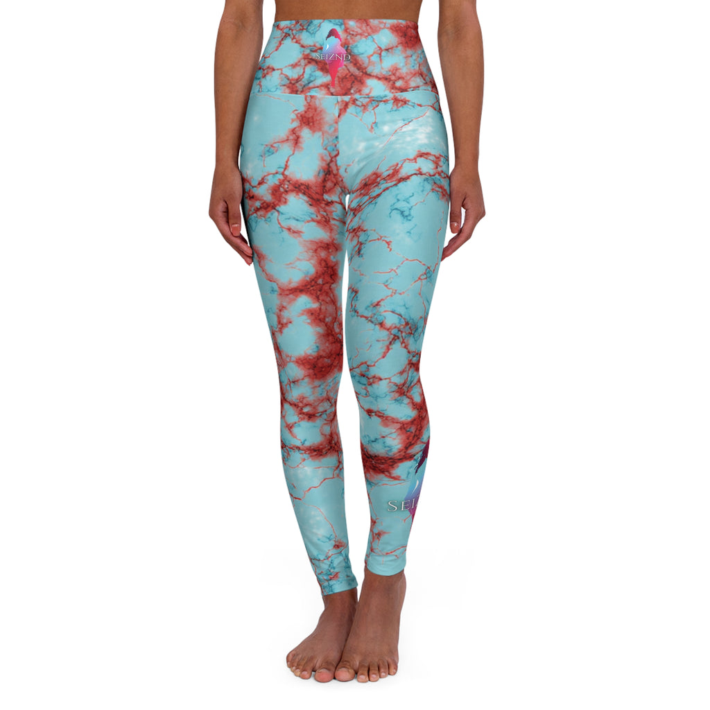 High Waisted Yoga Leggings (AOP)
