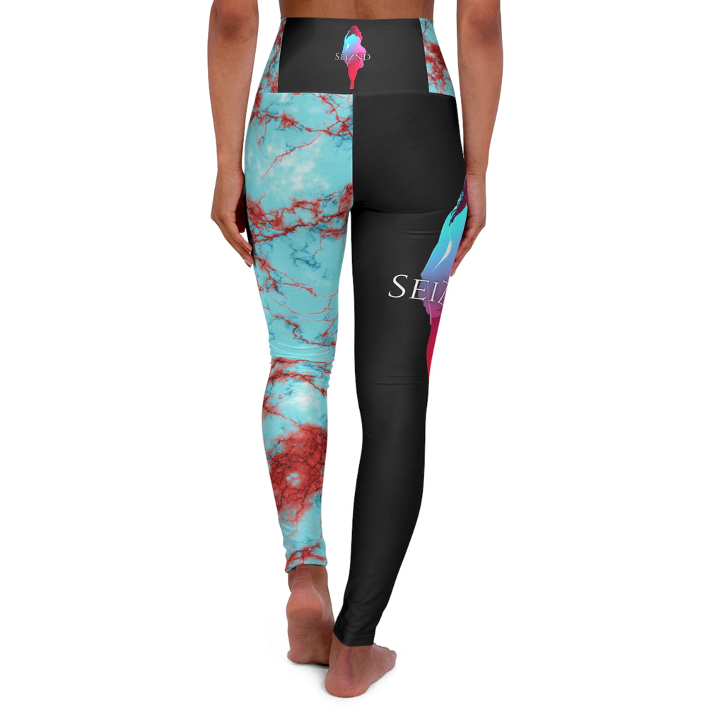 Stylish High Waisted Yoga Leggings, Workout Gear, Fitness Apparel, Activewear, Casual Lounge Pants, Exercise Leggings
